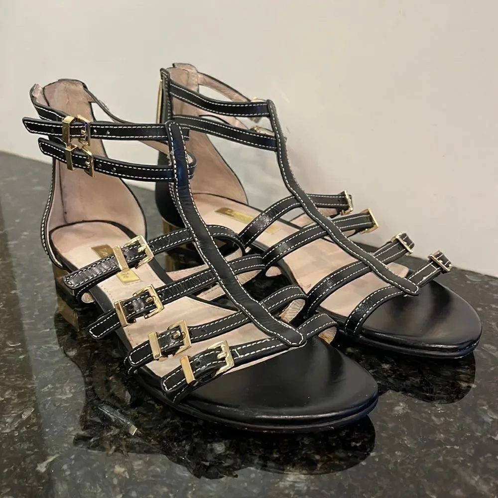 Louise Et Cie - Anja Gladiators - Size 7. Black - Picture 1 of 9